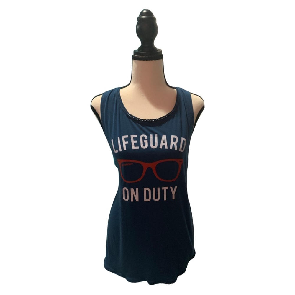 NWOT Graphic BayWatch Tank Tee
